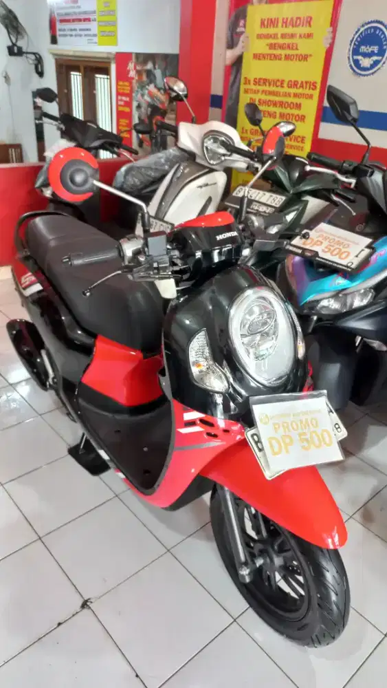 SCOOPY FASHION DIJUAL KREDIT DP CUMA 500RIBU