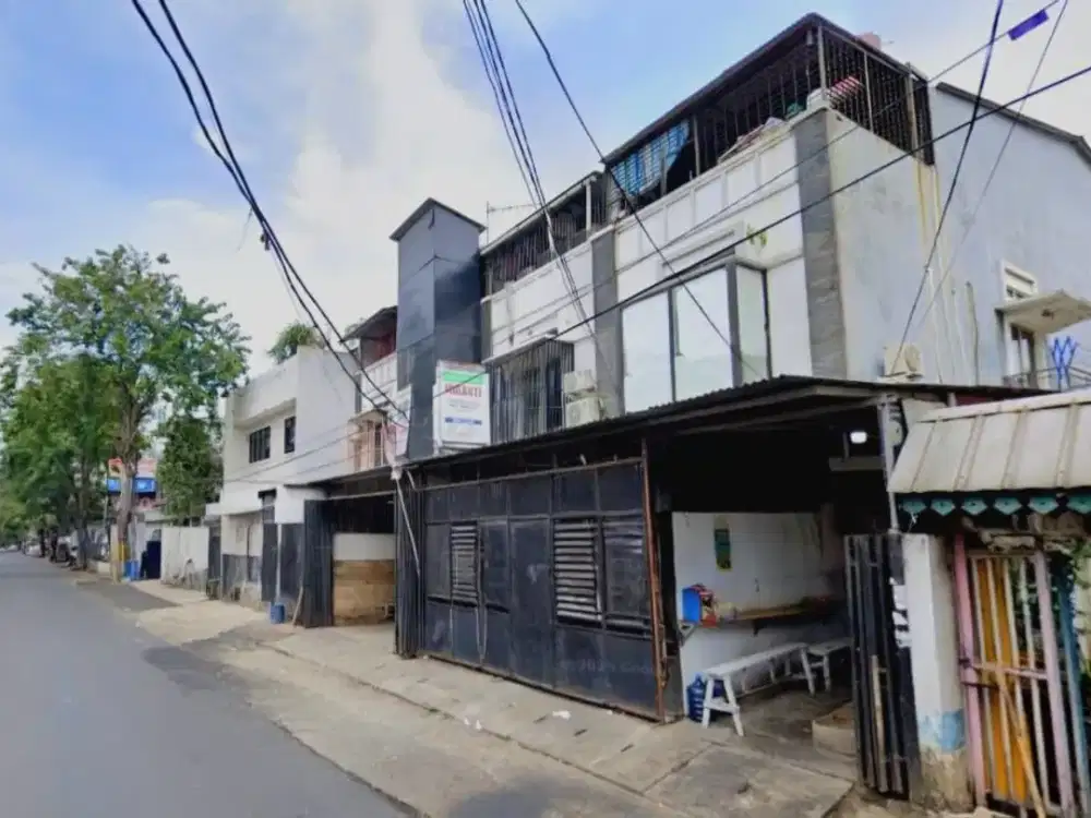 Ruko Tersewa 3 Lt di Senen Kebon Kosong, dekat Psr Senen, Stasiun Senen, Kawasan bisnis dan padat penduduk