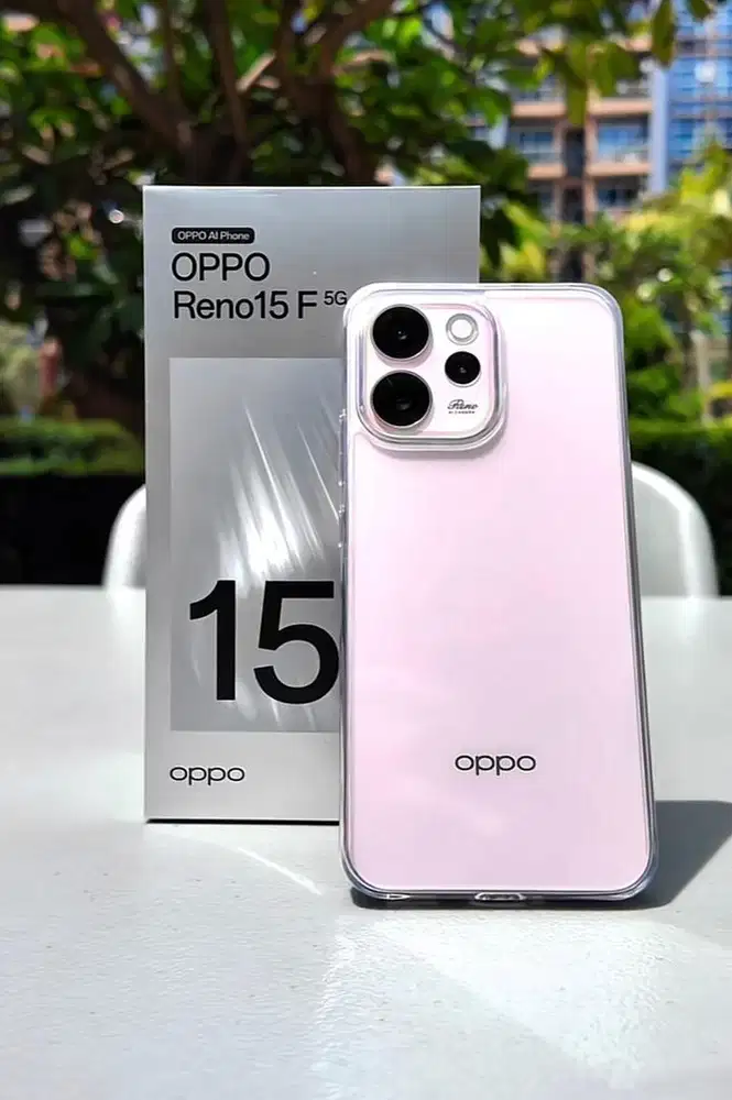 OPPO RENO 15F AFTERGLOW PINK BISA CICILAN TRIPLE ZERO