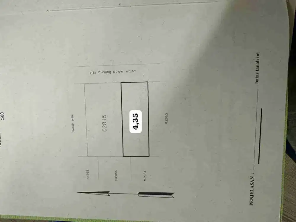 DIJUAL TANAH LOKASI TUKAD BADUNG RENON