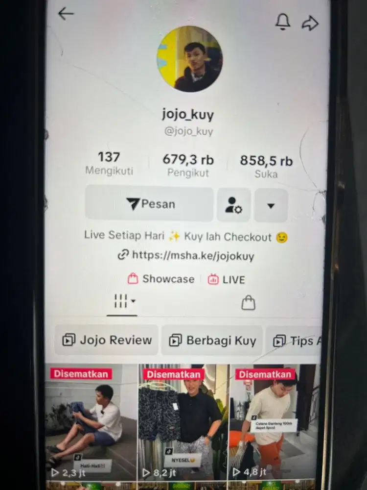 Host Streaming Tiktok