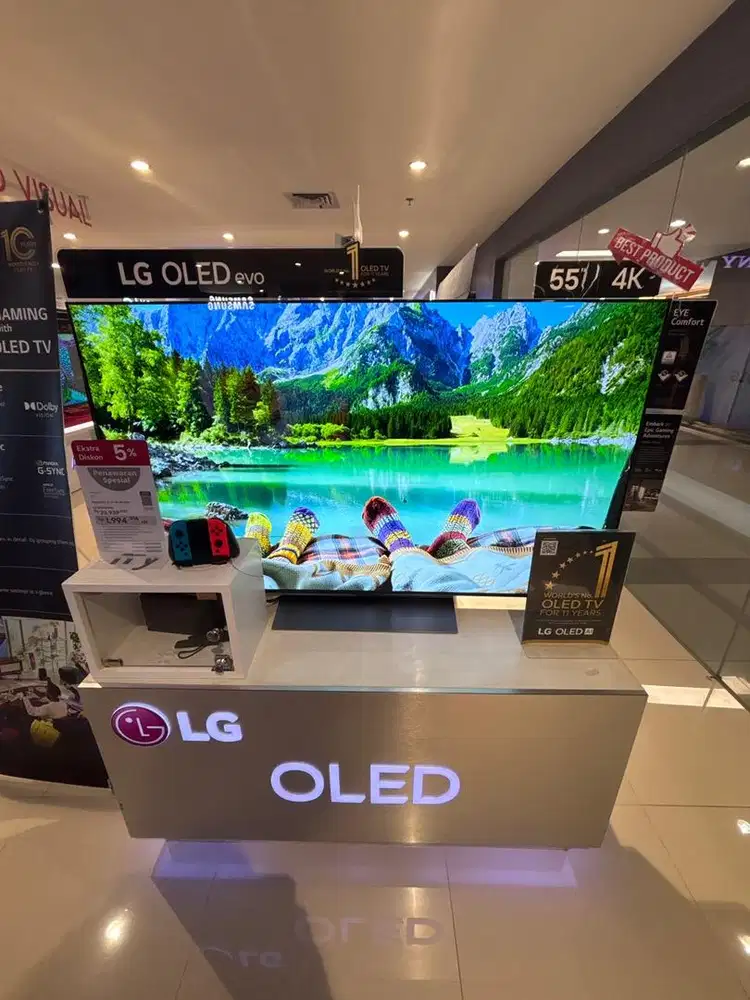 LG Oled tv smart 4K 55 inchi