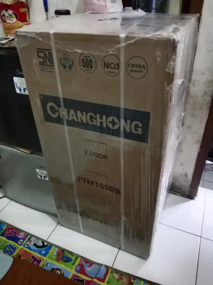 KULKAS CHANGHONG 2 PINTU 122LTR