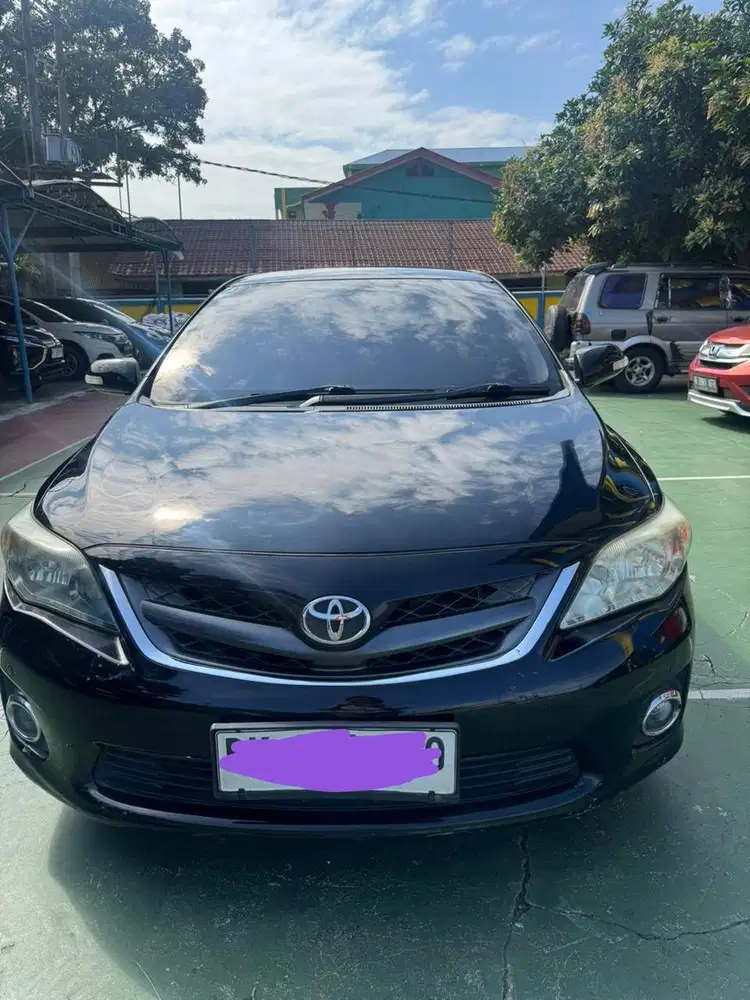 Jual corolla altis v 2.0 tahun 2012