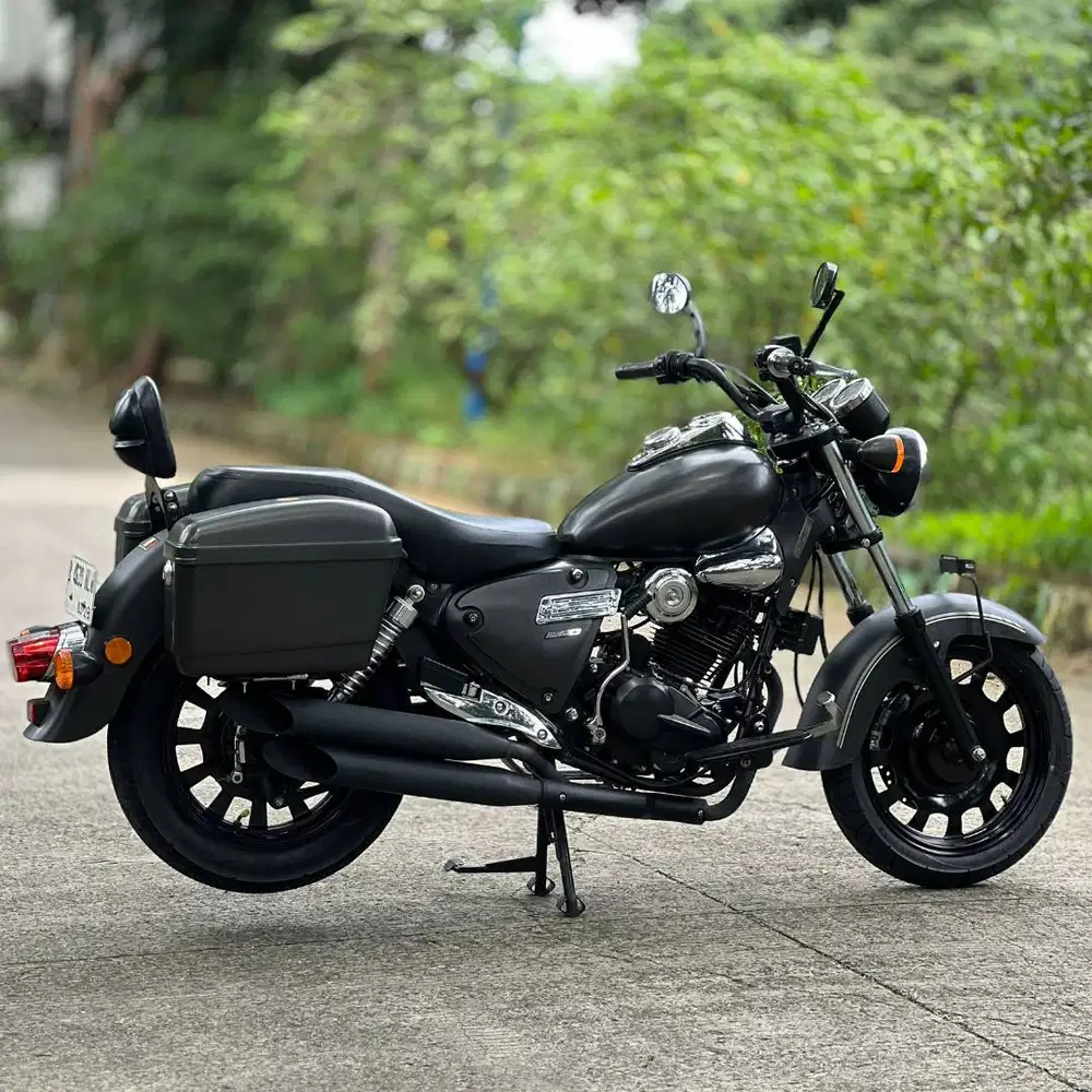 KM LOW! BENELLI MOTOBI 200 EFI BLACK 2021 PAJAK ON KAYAK BARU