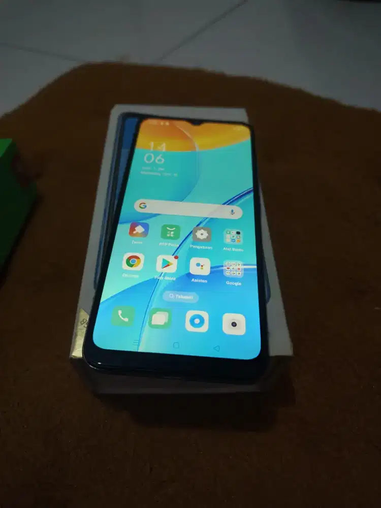 Oppo a15 32gb blue fulset