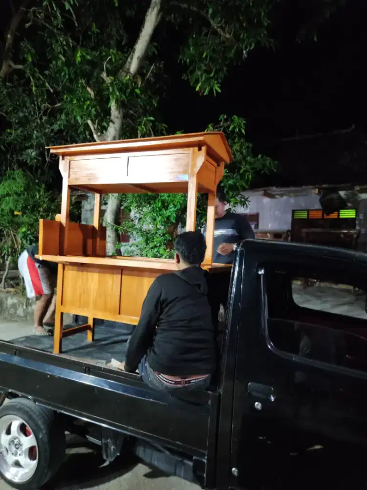 Sedia Gerobak Angkringan, Bakso Mie Ayam, Bubur, Sate, Soto, Pecel dll