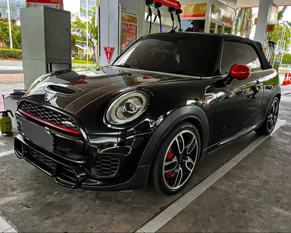 Mini Cooper Cabriolet 2019 Black Hitam 2018 2020 dijual Cepat Bu