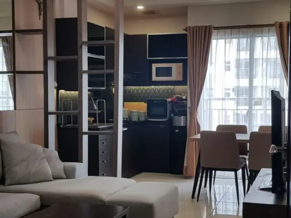 Dijual Cepat Apartemen Type 3 Kamar Luas 70M2 Kondisi Furnished - Mediterania Garden Residence 2 Jakarta Barat