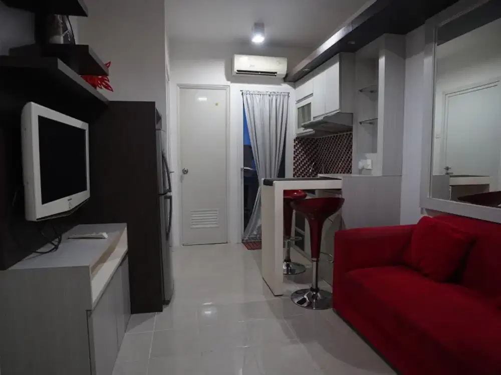 APARTEMEN GREEN PRAMUKA CITY 2 BEDROOM FULL FURNISHED KOTA JAKARTA PUSAT INCLUDE MAINTANCE