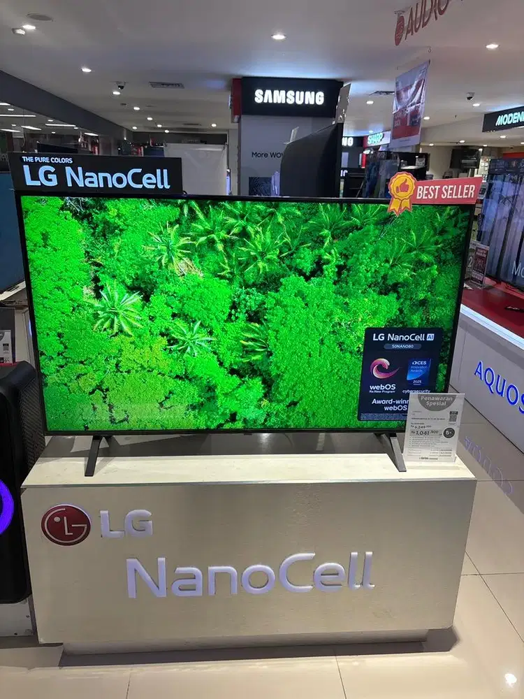 LG nano led tv smart 4K 50 inchi