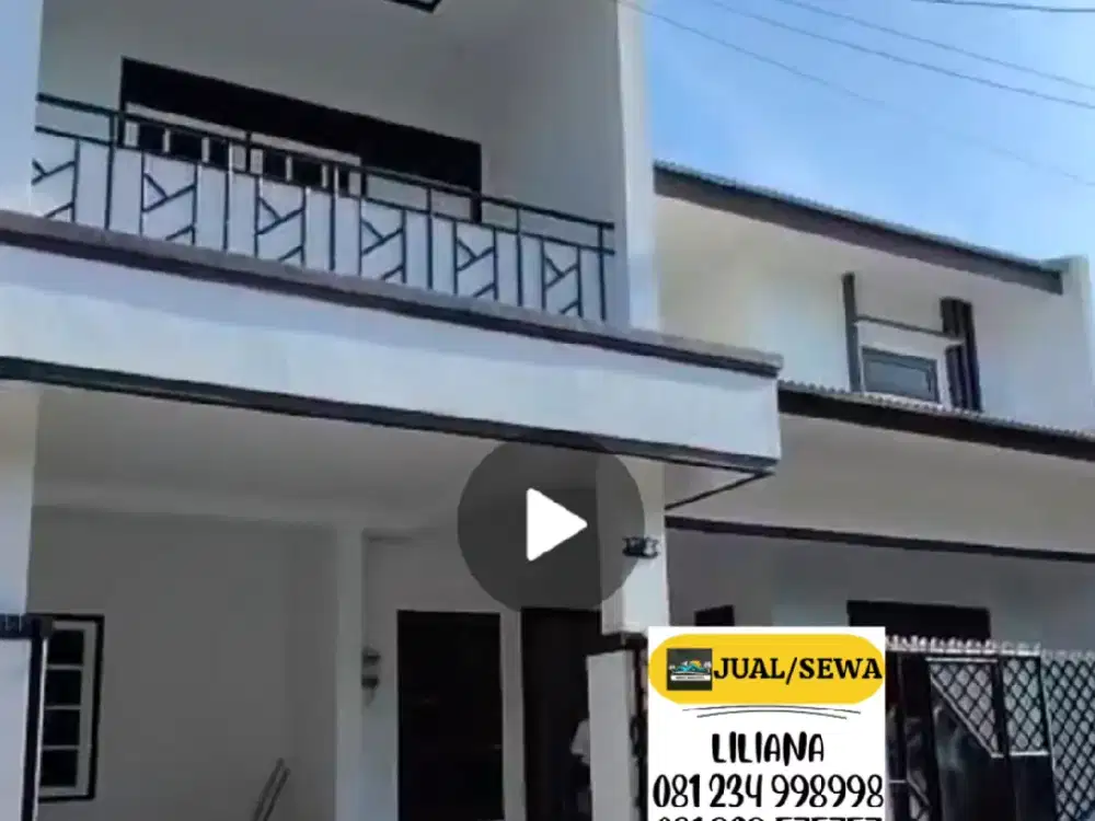 Dijual dan Disewakan Rumah 2 Lantai Siap Huni Minimalis di Pondok Jati Sidoarjo