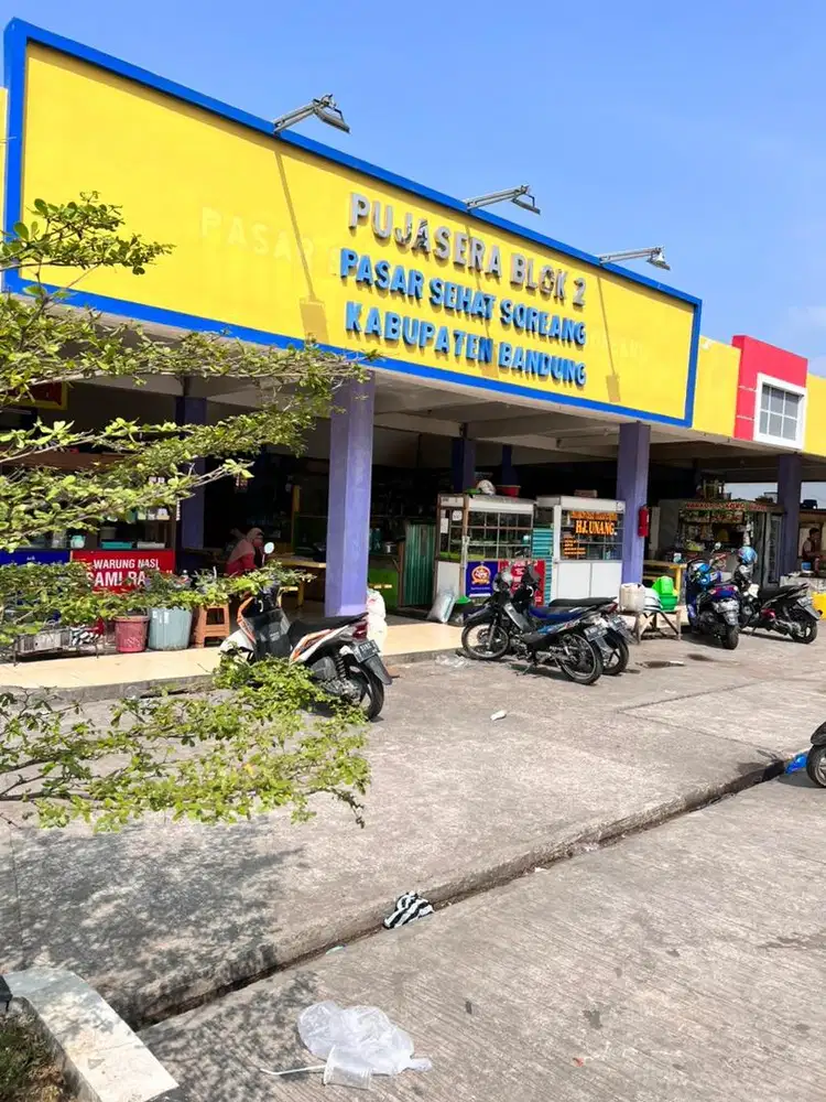 Disewakan kios di pasar soreang area foodcourt