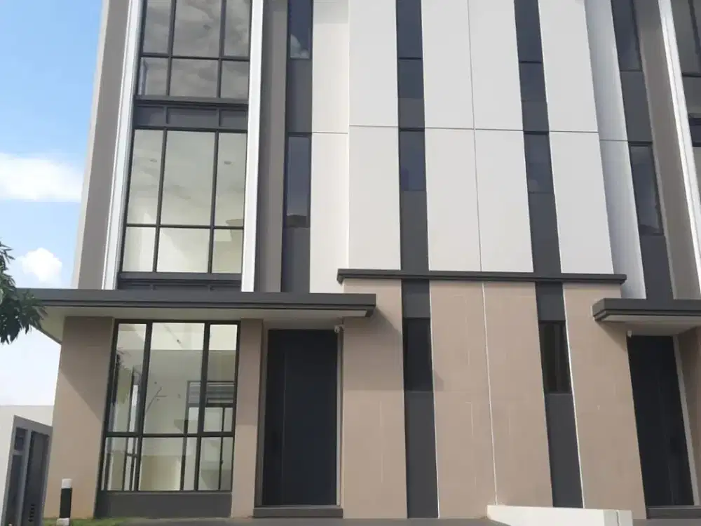 Rumah 3lt type corner 15x14 198m cluster sentarum Asya JGC Cakung