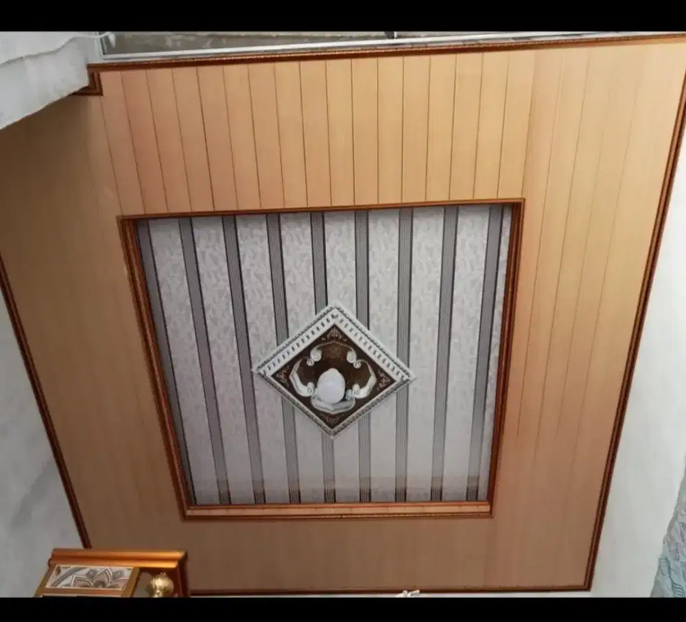 Plafon PVC persiapan lebaran