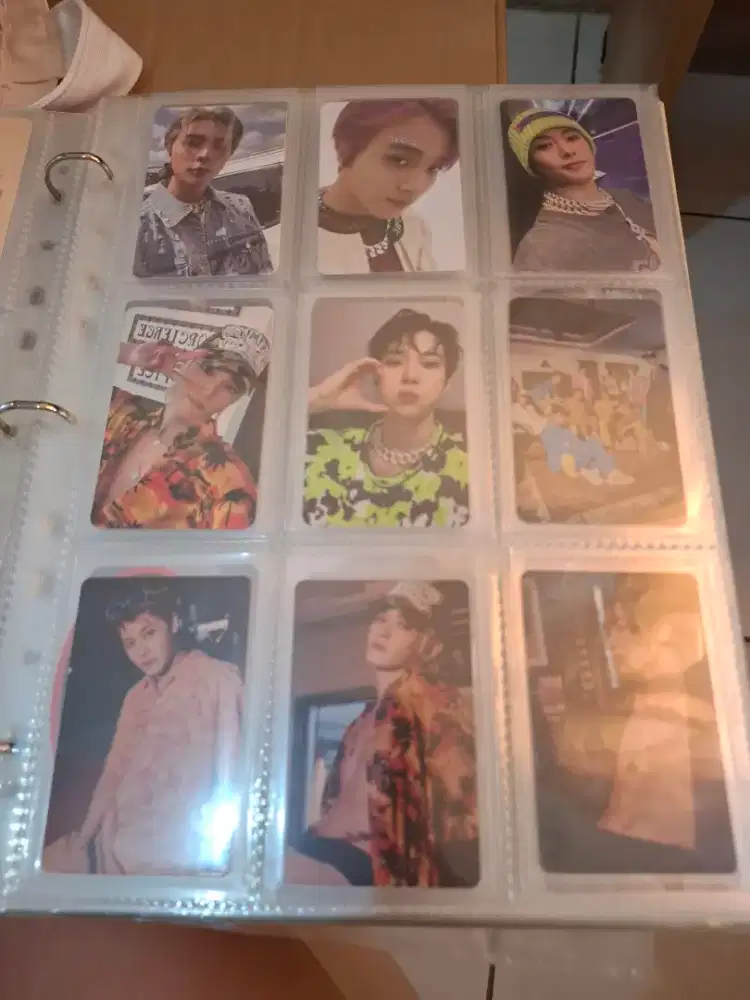 Officel photo card nct paket