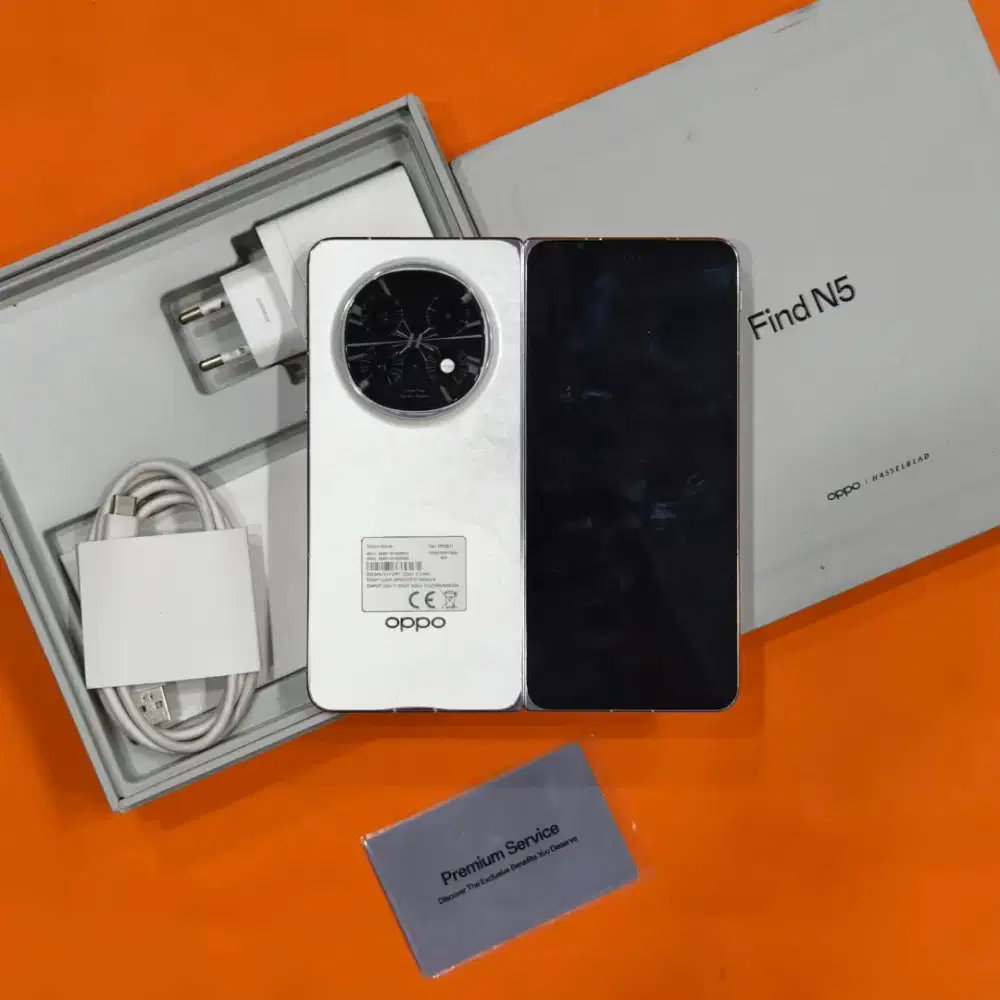 oppo find N5 mulus terawat resmi