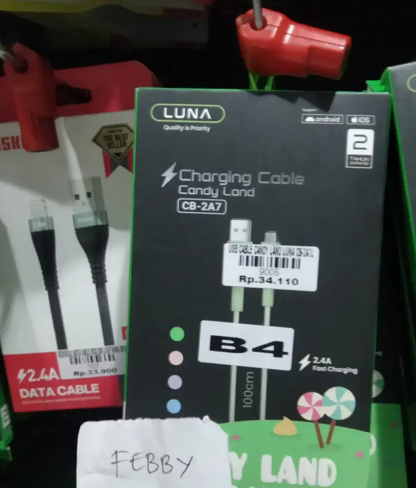 Kabel Data LUNA CB-2A7 Candy Land ATLANTIS DAHSYAT