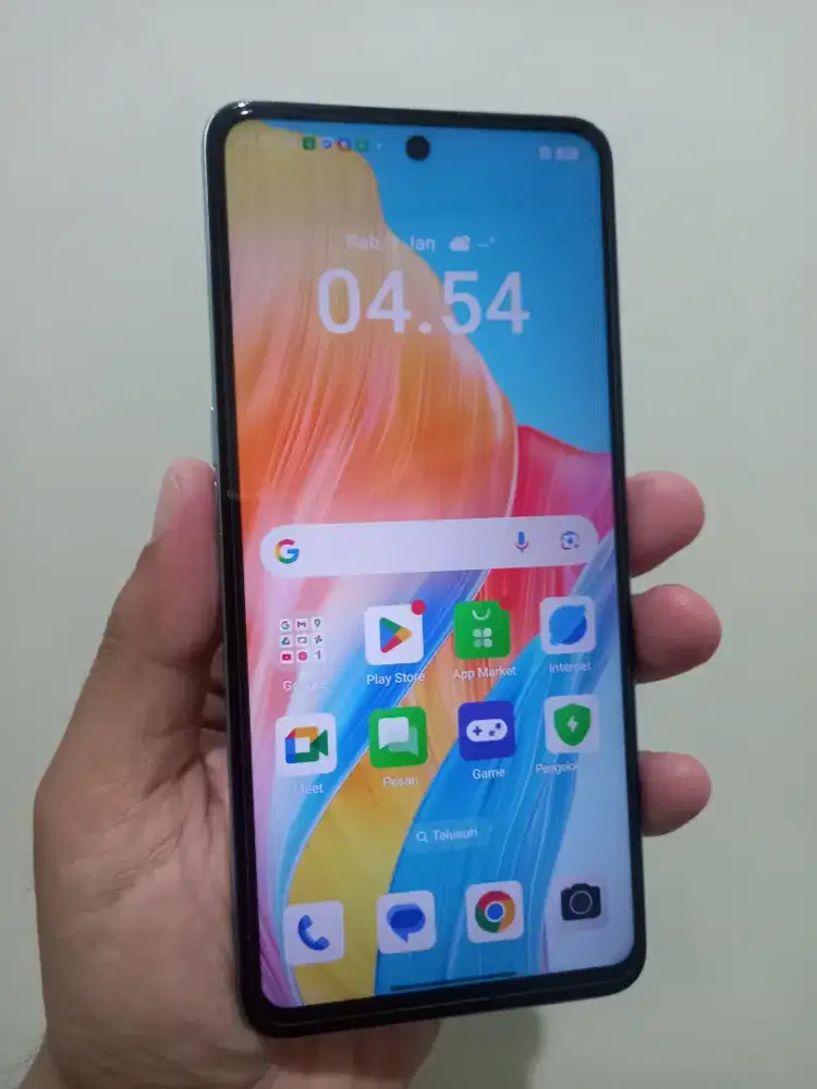 Oppo A98 jaringan 5G Ram 8/256Gb Batangan ada minus