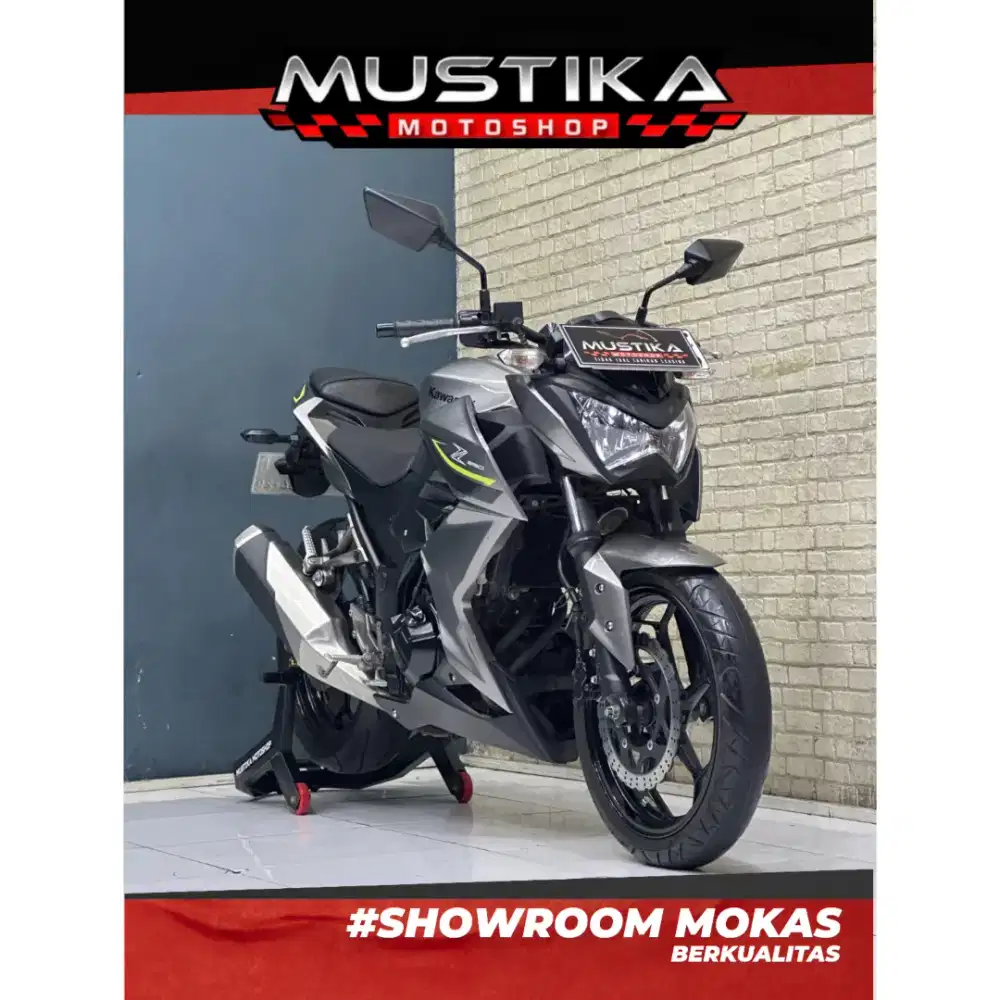 Perfect Condition!!Kawasaki Z250 Naked 2017 Plat Jatim Mulus-Mustika