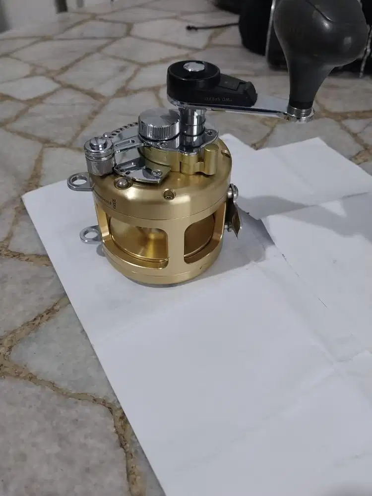 Reel Trolling Shimano Tiagra 12 WLRSA Legend Fishing. Alat Pancing