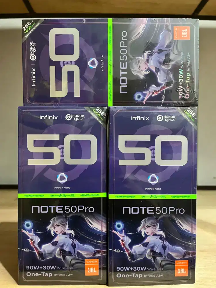 Infinix Note 50 Pro New Ram 8+8/256 Wireless charger