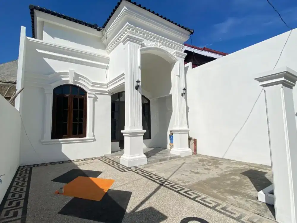 SISA 2 UNIT RUMAH KOMERSIL EROPA KLASIK MURAH STRATEGIS DI SUKARAME AMAN BANJIR