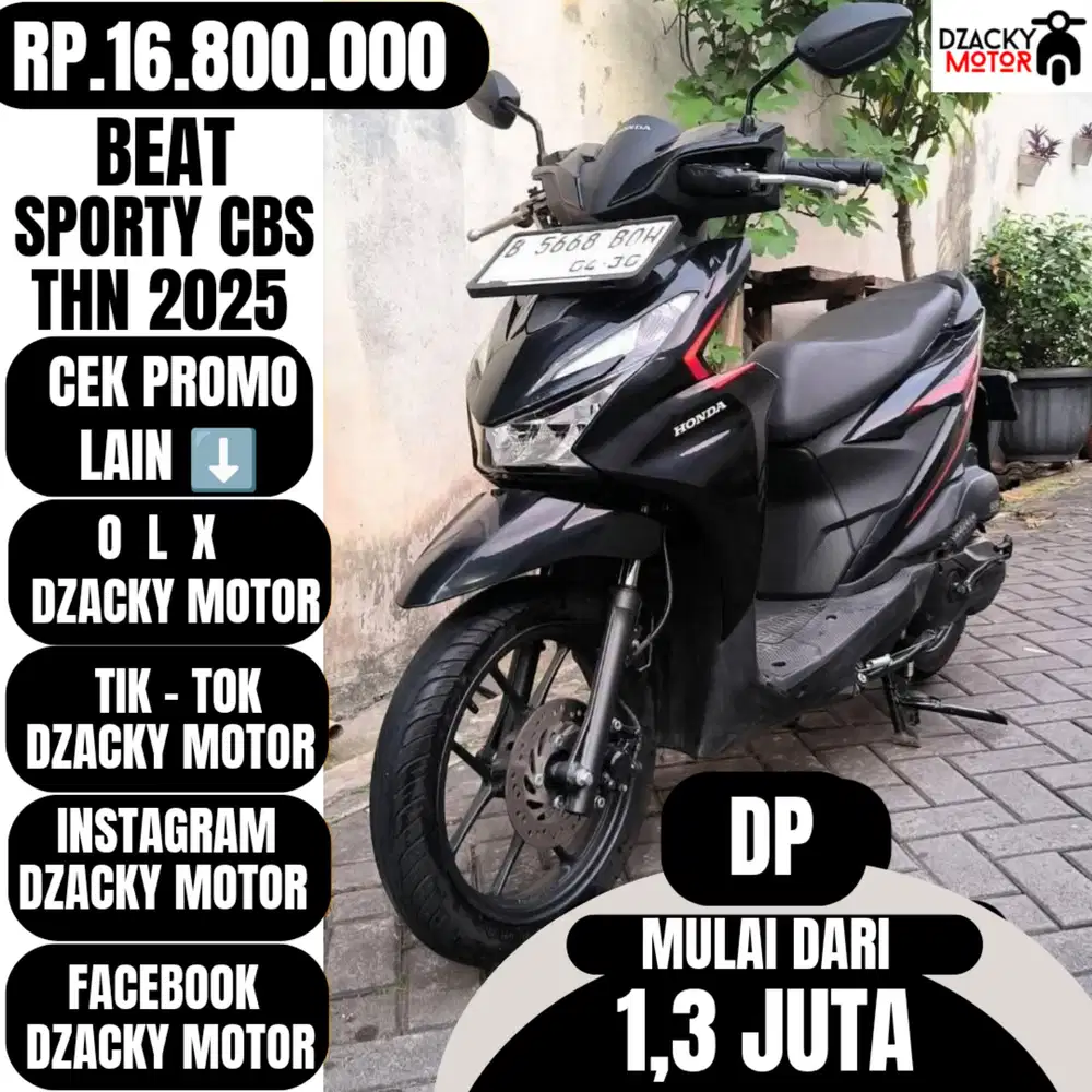 BEAT SPORTY CBS THN 2025 SECOND LIKE NEW
