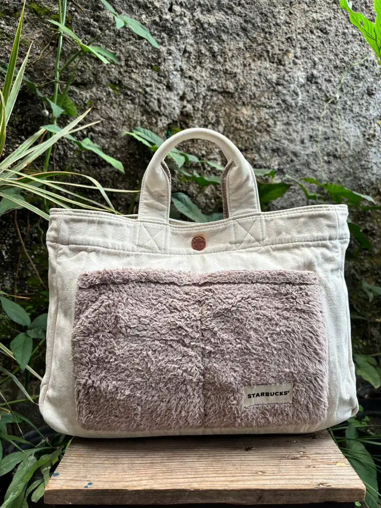 Tas Jinjing Starbucks | Tas Kanvas Starbucks | Handbag Starbucks