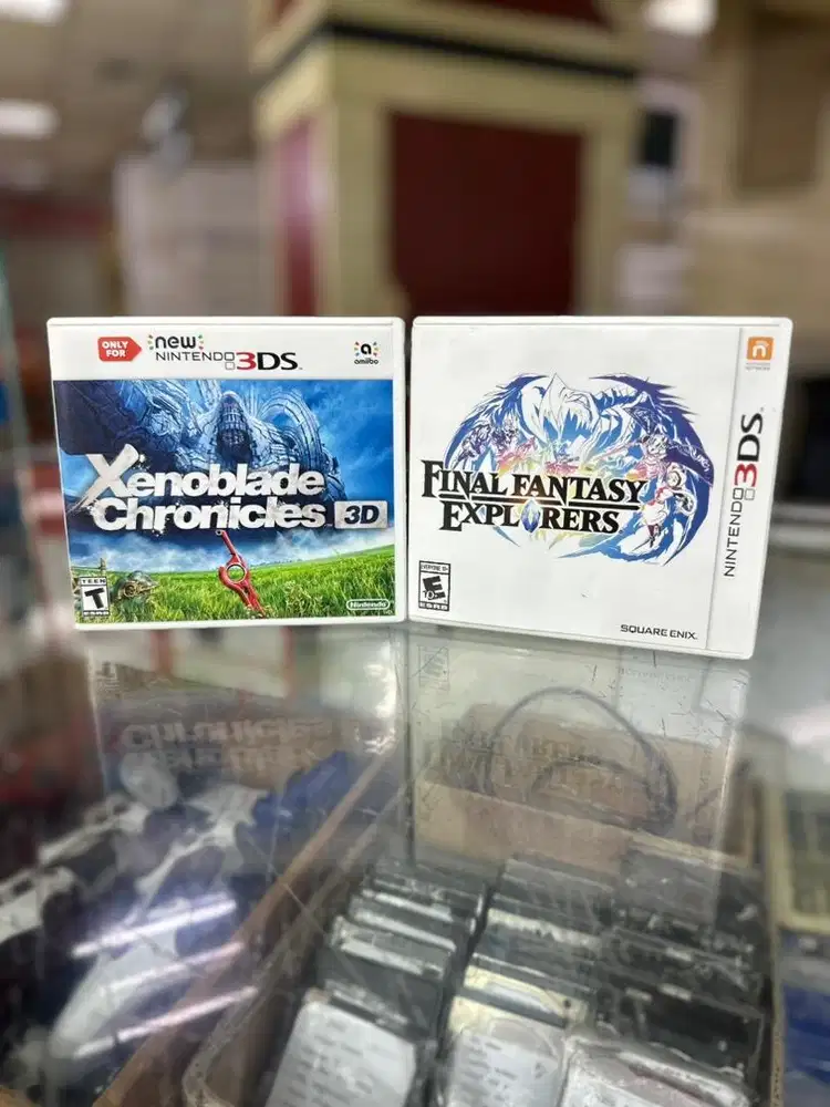 Games New Nintendo 3 DS Final Fantasy Explorers & Xenoblade Chronicles