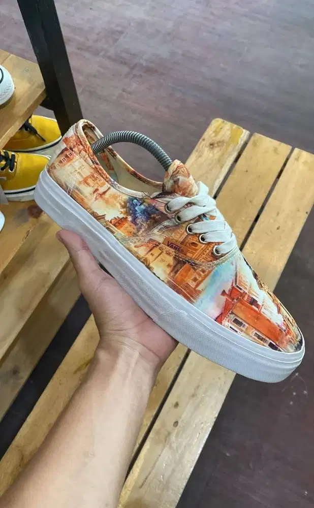 vans authentic art ukuran 43 - 27cm mulus