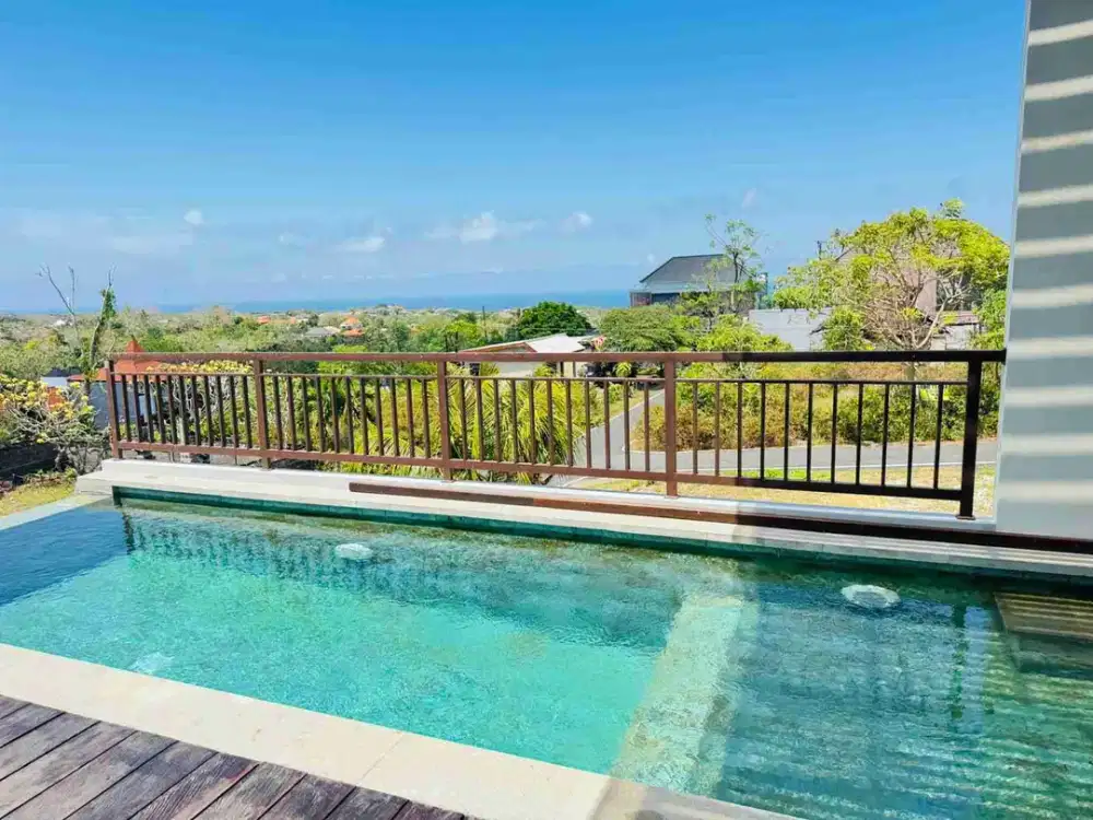 dijual villa ocean view kawasan Melasti beach Ungasan