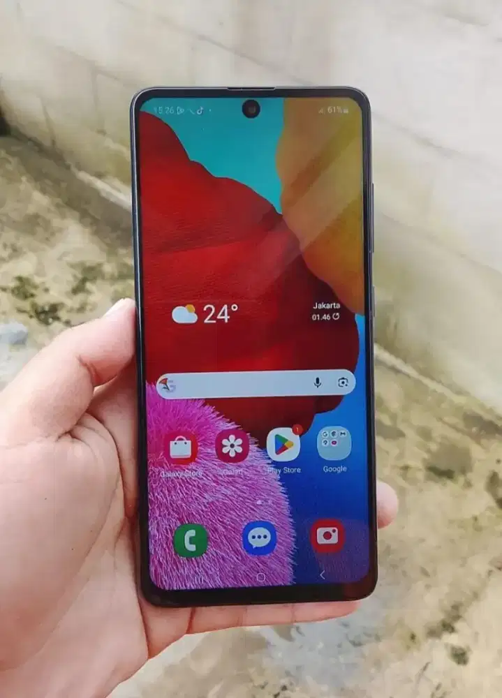 Samsung A51 ram 6/128gb minus sinyal