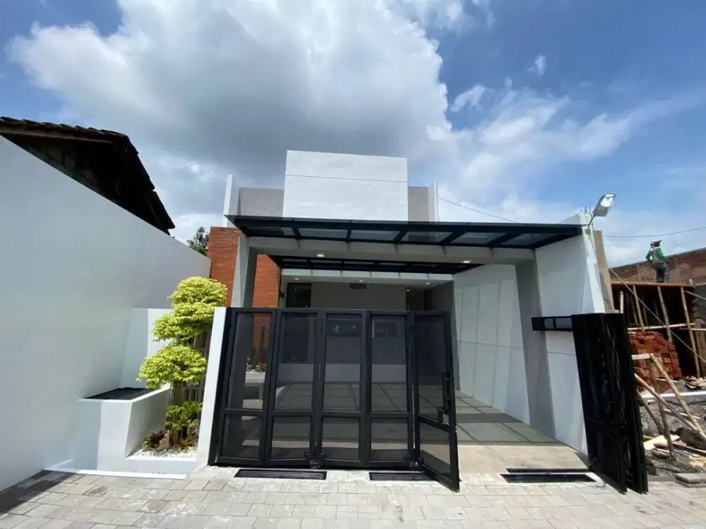 Rumah Industrial Modern Bonus Furniture Di Ngaglik Dekat Kampus UII