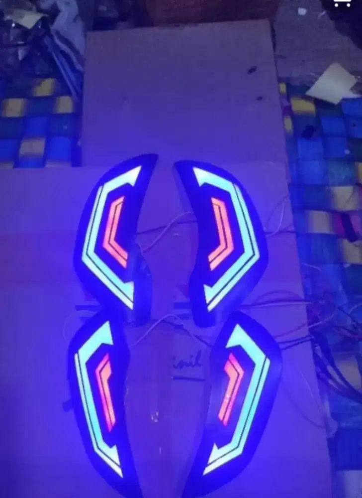 Sen lampu custom scoopy 2021 double senja 4 unit