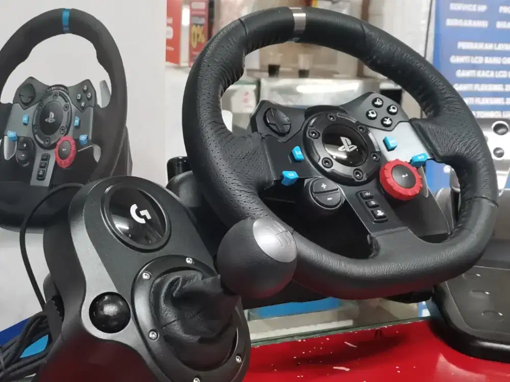 Logitech G29 Driving Force + Shifter (PS5, PS4 dan PC)