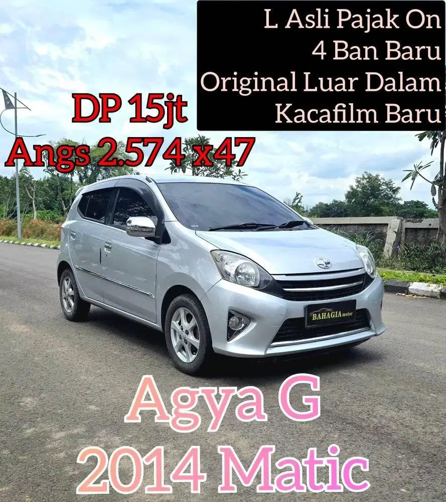 Toyota Agya G Matic 2014 AT Metik 2015 Ayla X Brio Karimun Wagon