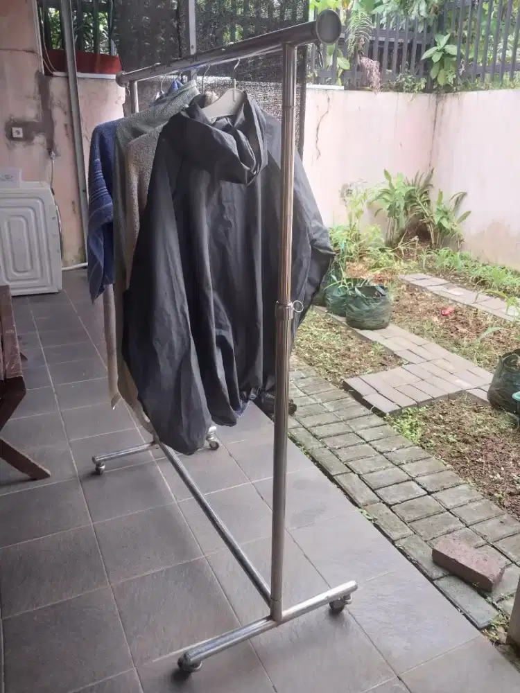 Jual gantungan/gawang display gamis, baju, celana