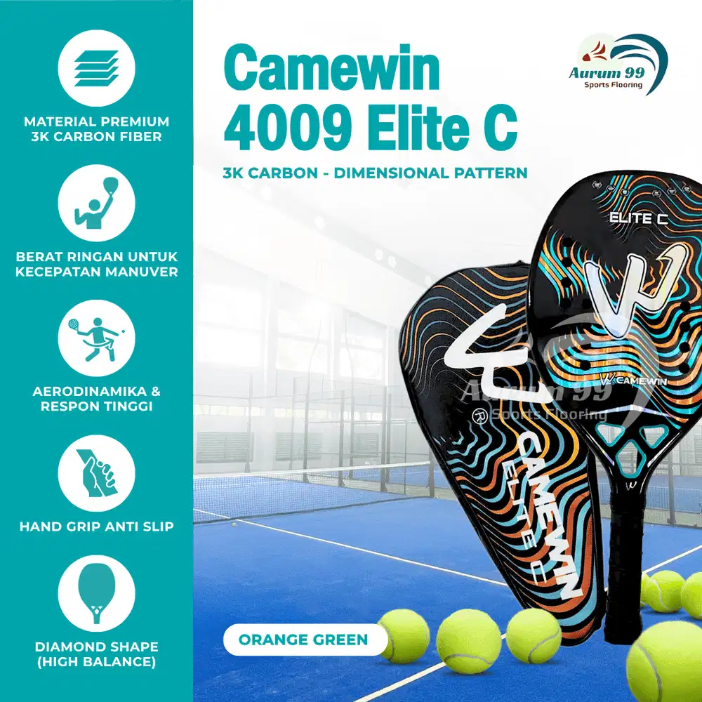 Paddle Racket Camewin 4009 - Racket Paddle Tennis | Raket Padel
