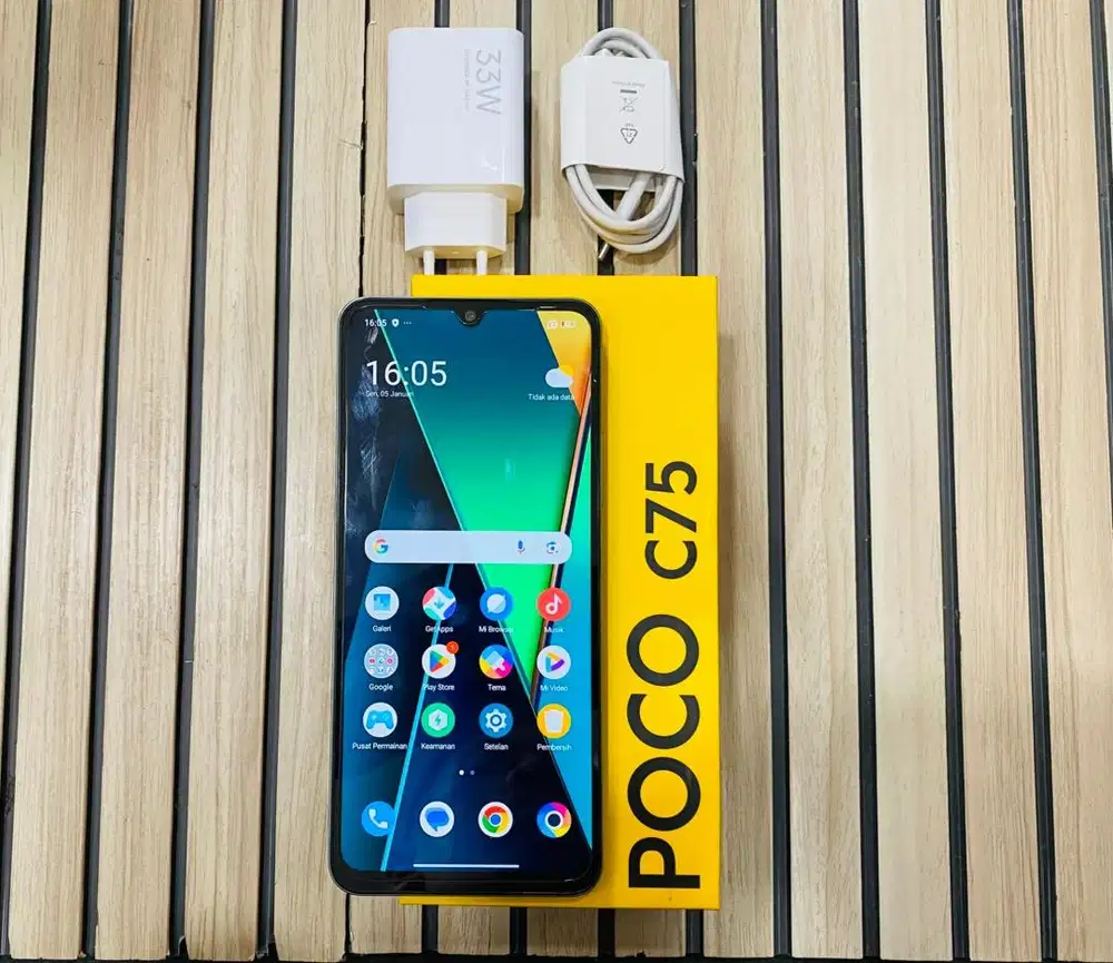 Poco C75 (8/256) FULLSET ORI MULUS NO MINUS