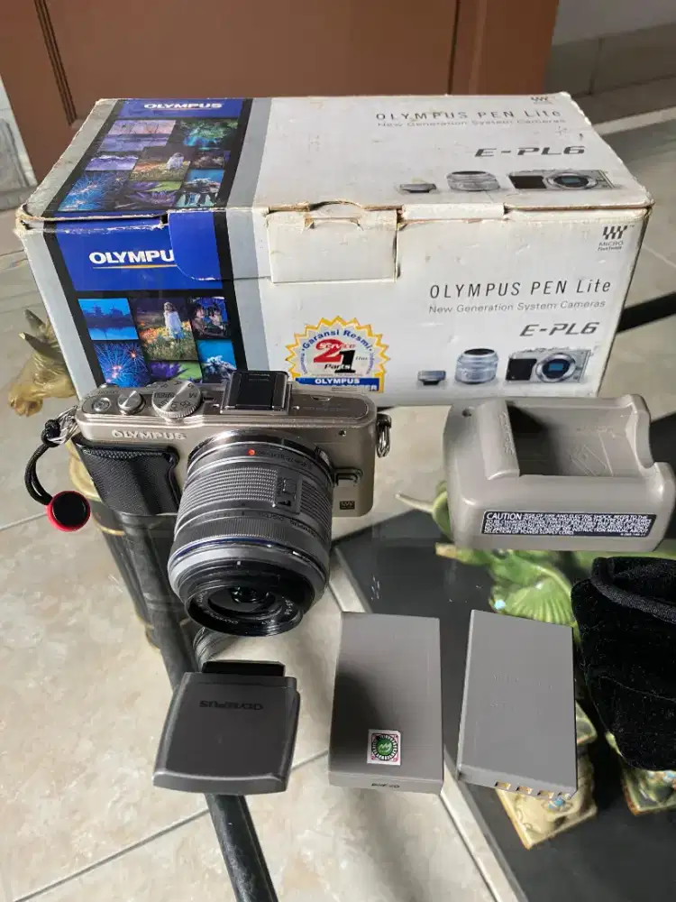 Kamera olympus epl 6 fulset box