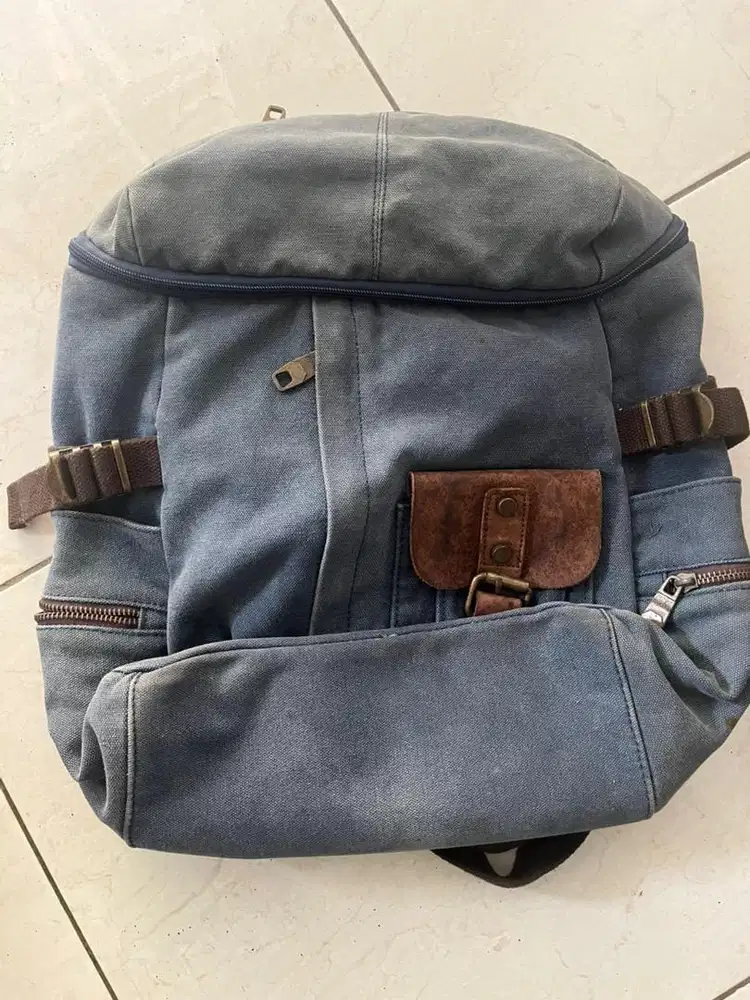 Tas kanvas zepatos second