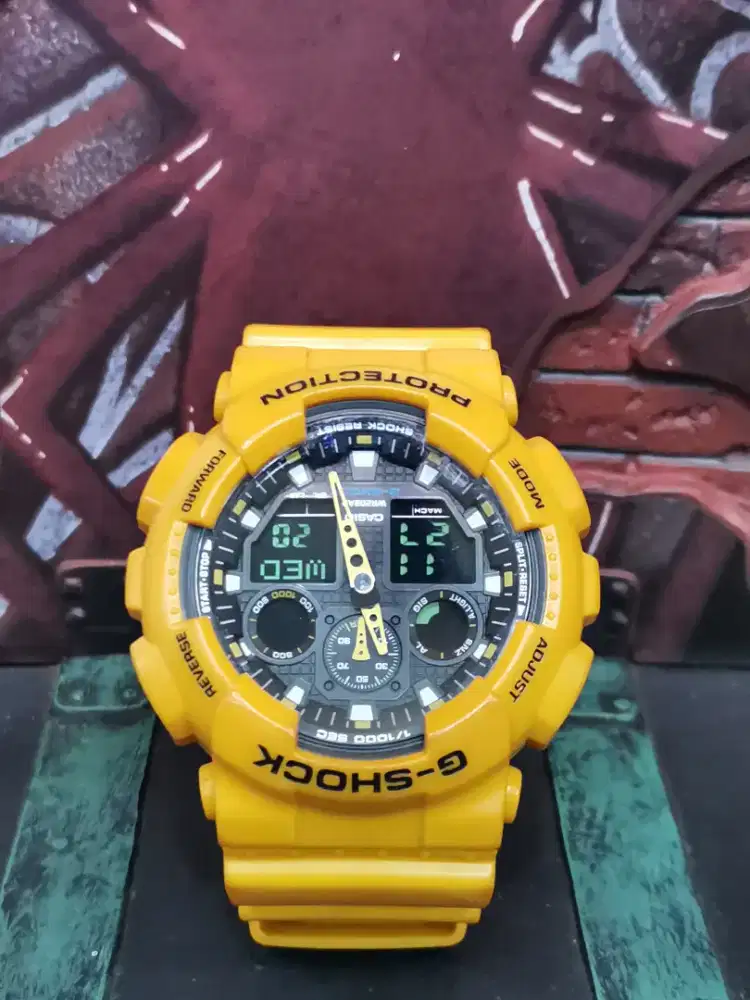 - G-Shock (Yellow) GA 100A Bumblebee unit only