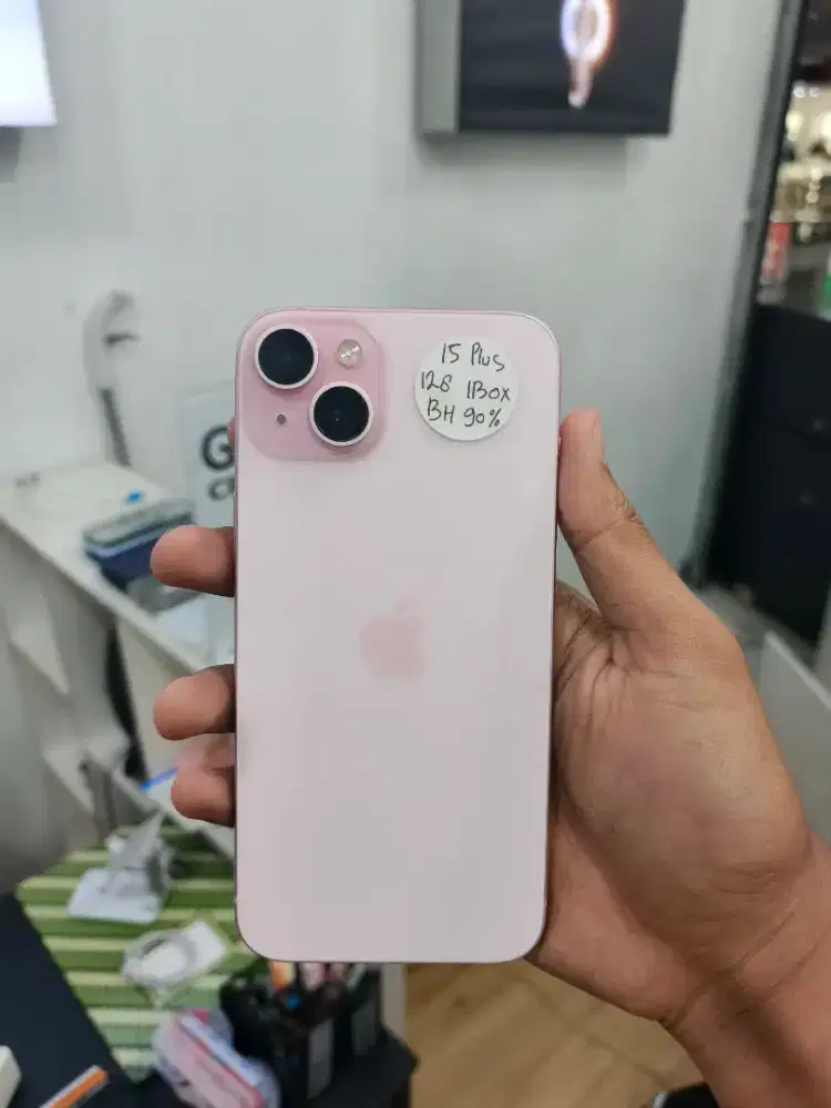 Iphone 15 plus pink 128gb