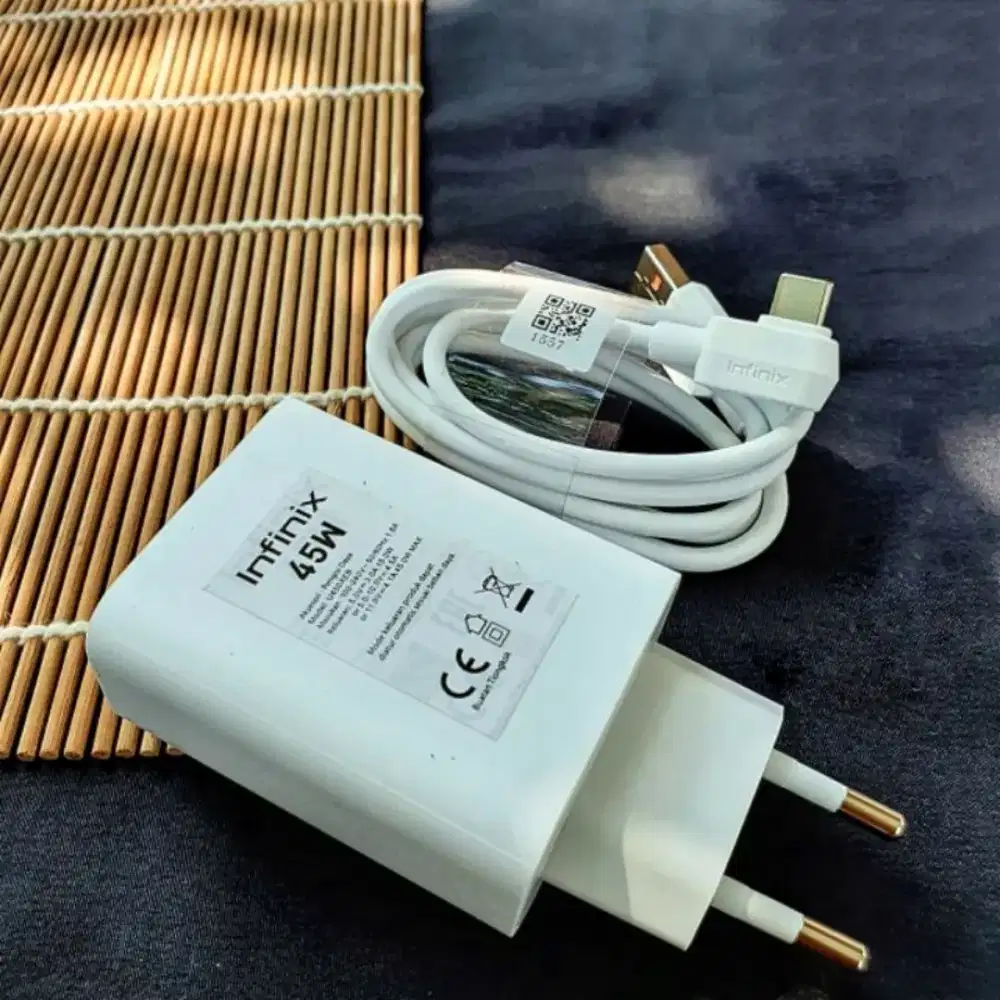 Charger copotan infinix gt 20 pro original