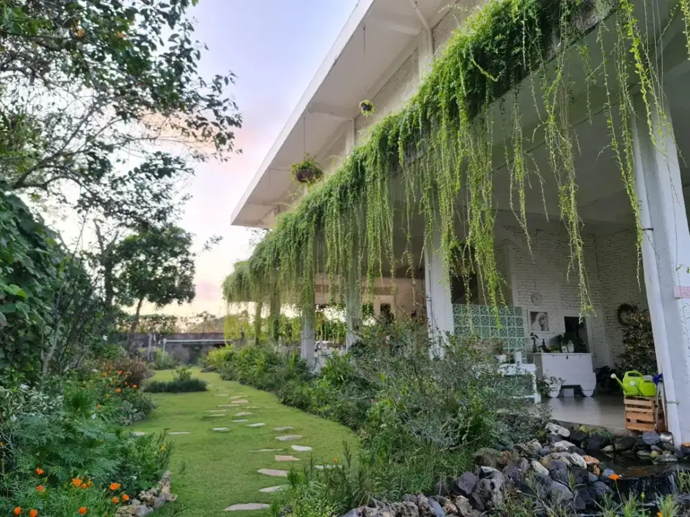 For Sale Jual Rumah Style Santorini Yunani Lokasi Di  Perumahan Elite Sawangan Nusa Dua Bali. GWK, Pantai Pandawa, Uluwatu, Pecatu.