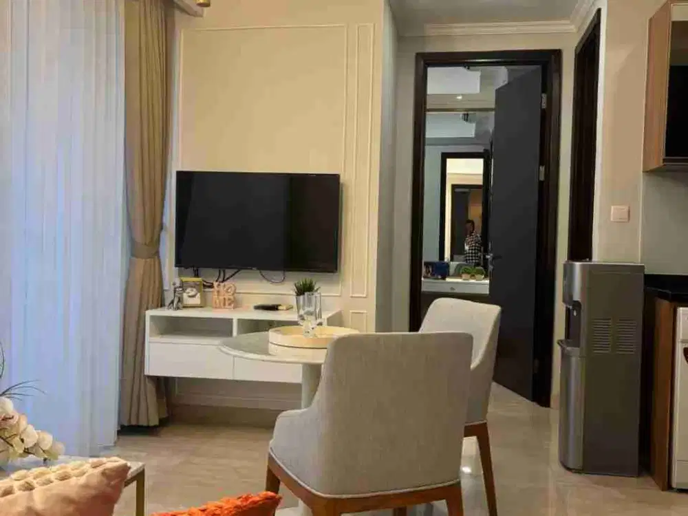 Disewakan Apartemen Menteng Park – 2BR Full Furnished, Tower Diamond