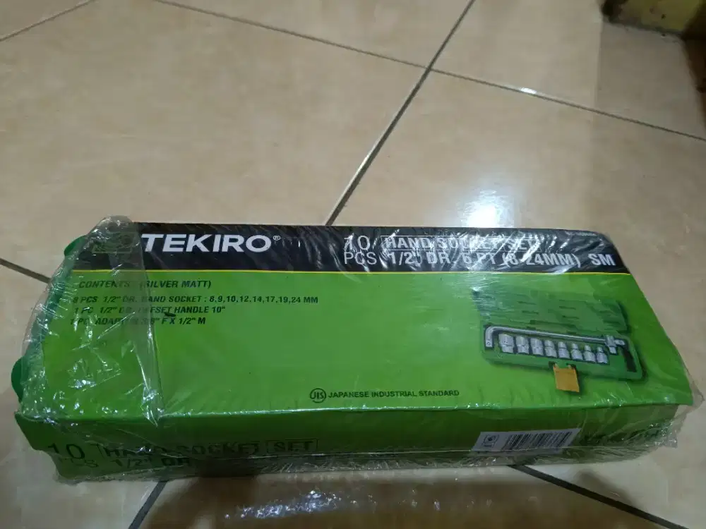 Kunci sok/socket tekiro 6 PT ukuran(8-24mm)