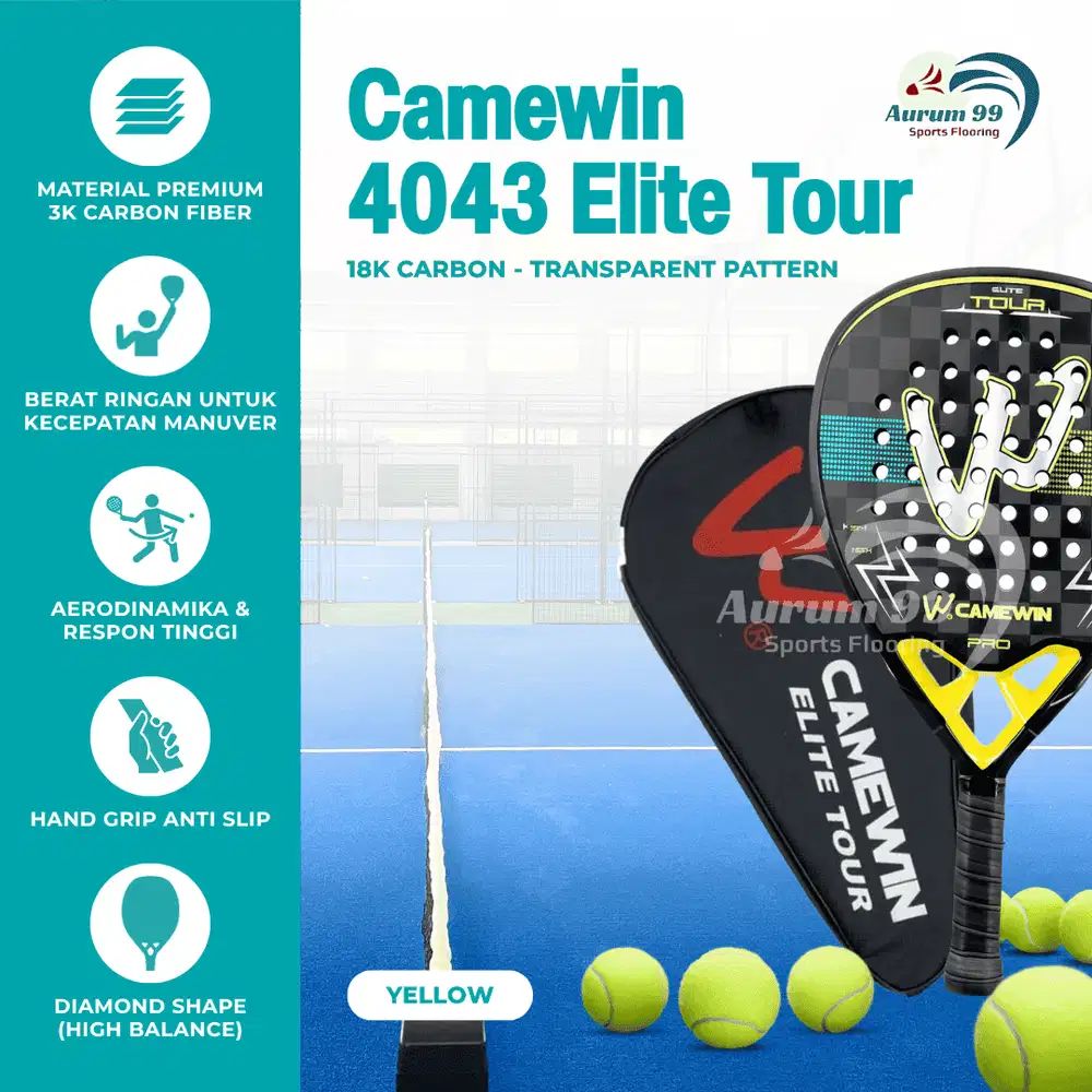 Camewin 4043 Padel Raket - Padel Racket Women | Racket Paddle Tennis