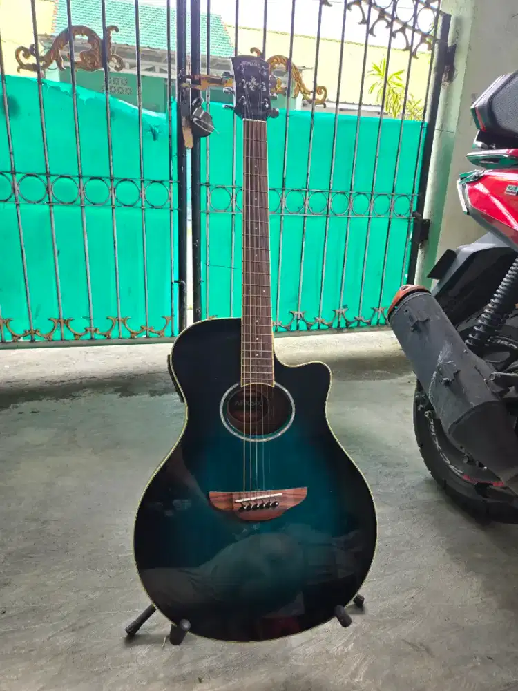 Gitar yamaha APX600 green bonus gigbag